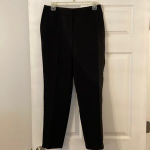 Ann Taylor The Ankle in curvy mid rise slim leg ankle length color black size 2